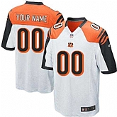 Youth Nike Cincinnati Bengals Customized White Team Color Stitched NFL Game Jersey,baseball caps,new era cap wholesale,wholesale hats